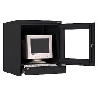 Secure Locking Counter Top Computer Security Storage Cabinet Secure Locking Counter Top Computer Security Storage Cabinet