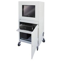 Air Tight Secure Locking Mobile Computer Storage Workstation Air Tight Secure Locking Mobile Computer Storage Workstation