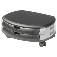 Office Monitor / Printer Stand with Wheels - Gray Office Monitor / Printer Stand with Wheels - Gray