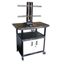 40 Inch Flat Screen TV Stand with Locking Cabinet - LE40CWTUD 40 Inch Flat Screen TV Stand with Locking Cabinet - LE40CWTUD